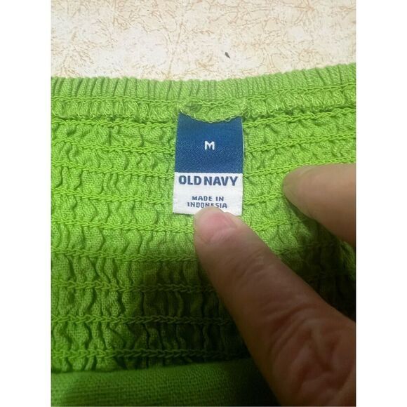 Old Navy Halter Top green Sz M NWT - Picture 3 of 7